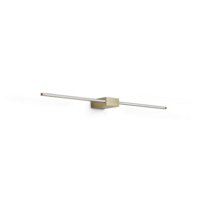 Ideal Lux Luminosa Essence Integrated Led Wall Lamp Brass 1250Lm 3000K - image 1