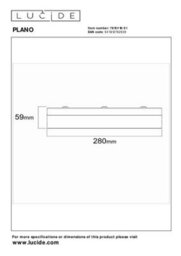Lucide Plano Flush Ceiling Light Outdoor Diameter 28Cm Led Dim. Cct 1X16W 2700K/4000K Ip44 - Opal - thumbnail 5