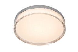 Lucide Plano Flush Ceiling Light Outdoor Diameter 28Cm Led Dim. Cct 1X16W 2700K/4000K Ip44 - Opal - thumbnail 1