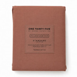 Where Saints Go Ltd Terracotta Washed Cotton Pillowcases Pack Of 2 50 X 75Cm - thumbnail 3