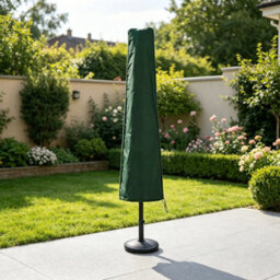 VRUC Parasol Cover For Garden Patio Sun Umbrella Banana Parasol 210Cm Green - thumbnail 1
