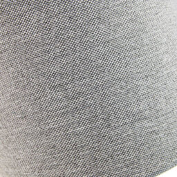 Happy Homewares Modern And Sleek 25Cm Width Light Grey Linen Fabric Drum Lamp Shade 60W Maximum - thumbnail 3