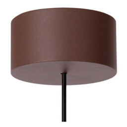 Lucide Wells Led Outdoor Porch Pendant Rust Brown - thumbnail 6