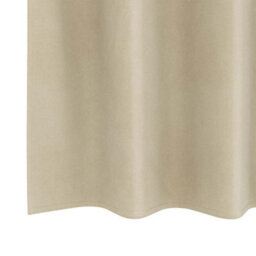 Berkfield Modern Blackout Curtains With Eyelets 2 Pcs Cream Velvet - thumbnail 6