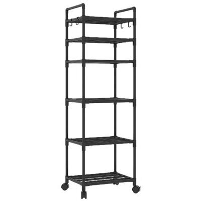 6Tier Metal Storage Rack Heavy Duty Shelf For Kitchen Garage Bathroom Use - image 1