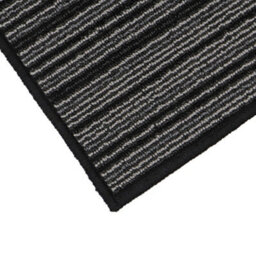 Jvl Arona Machine Washable Latex Backed Runner Doormat 57X150Cm, Black - thumbnail 2