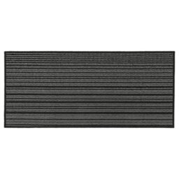 Jvl Arona Machine Washable Latex Backed Runner Doormat 57X150Cm, Black - thumbnail 1