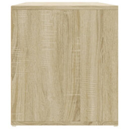 Berkfield Corner Cabinet Sonoma Oak 200X40X45 Cm Engineered Wood - thumbnail 5