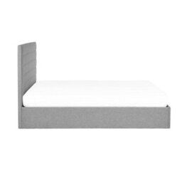 Julian Bowen Merida 135Cm Double Grey Linen Style Fabric Lift-Up Ottoman Storage Bed - thumbnail 7
