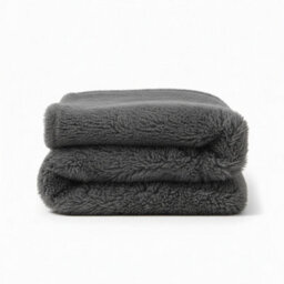 Cuddly Extra Fluffy Throw Ultra Soft Plush Blanket For Sofa Bed Home Decor Grey 150X200Cm - thumbnail 2