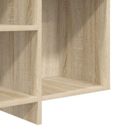 Berkfield Modern Sideboard Sonoma Oak 120X30X75 Cm Engineered Wood - thumbnail 8