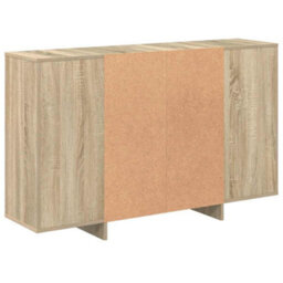 Berkfield Modern Sideboard Sonoma Oak 120X30X75 Cm Engineered Wood - thumbnail 7