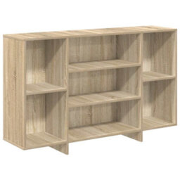 Berkfield Modern Sideboard Sonoma Oak 120X30X75 Cm Engineered Wood - thumbnail 1