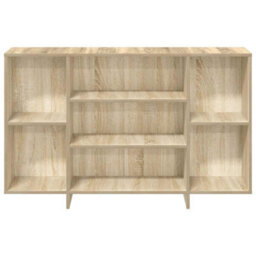 Berkfield Modern Sideboard Sonoma Oak 120X30X75 Cm Engineered Wood - thumbnail 5