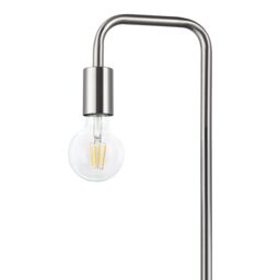 GoodHome Ghlin Satin Silver Effect Floor Lamp - thumbnail 5