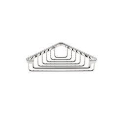 Cosmic Shower Caddy, Shower Basket, 20Cm, Silver, Anti-Corrosion, Architect S+ Collection - thumbnail 1