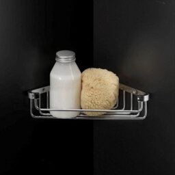 Cosmic Shower Caddy, Shower Basket, 20Cm, Silver, Anti-Corrosion, Architect S+ Collection - thumbnail 3