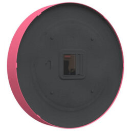 Walplus Wall Clock Pink 25.5 Cm Polystyrene And Glass - thumbnail 5