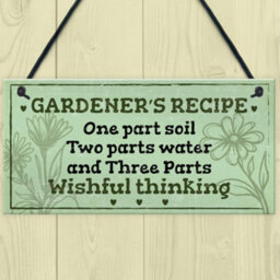 Red Ocean Garden Sign Outdoor Plaque Summerhouse Sign Garden Shed Gardening Gift Friendship Gifts - thumbnail 2