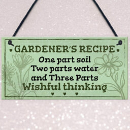 Red Ocean Garden Sign Outdoor Plaque Summerhouse Sign Garden Shed Gardening Gift Friendship Gifts - thumbnail 3
