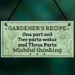 Red Ocean Garden Sign Outdoor Plaque Summerhouse Sign Garden Shed Gardening Gift Friendship Gifts - thumbnail 4