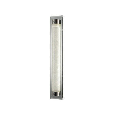 Luminosa Lighting Luminosa Tube Flush 21W Led 4000K Polished Chrome/ Sand Diamond, 1800Lm, 3Yrs Warranty - image 1