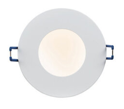 Luminosa Lighting Luminosa Orbital Smart Fire Rated Integrated Led 1 Light Recessed Light Matt White Ip65 - thumbnail 3