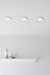 Luminosa Lighting Luminosa Orbital Smart Fire Rated Integrated Led 1 Light Recessed Light Matt White Ip65 - thumbnail 5