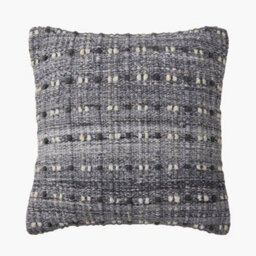 Pacific Lifestyle Indoor And Outdoor Grey Double-Stitch Scatter Cushion - thumbnail 2