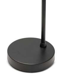 Lighting Supermarket Arch Black Vintage Industrial Table Lamp With Jasmin Opal Glass Shade - thumbnail 4