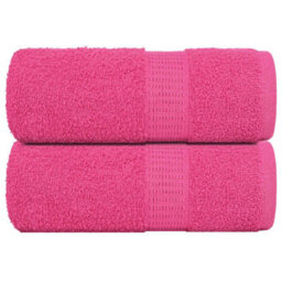 Berkfield Wash Towels 2 Pcs Frogn Pink 30X30 Cm 100% Cotton