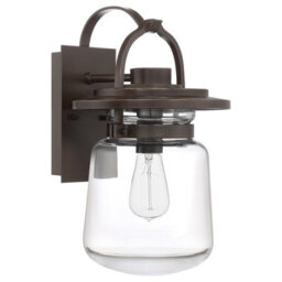 Luminosa Lighting Luminosa Quoizel Lasalle Outdoor Wall Lantern Western Bronze, Ip44 - thumbnail 6