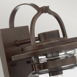 Luminosa Lighting Luminosa Quoizel Lasalle Outdoor Wall Lantern Western Bronze, Ip44 - thumbnail 2
