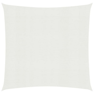Berkfield Sunshade Sail 160 G/m2 White 3X3 M Hdpe - image 1