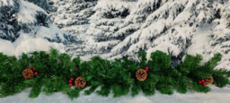 Premier Decorations Limited Artificial Christmas Garland Red Berry & Pine Cones Green Garland 2.7M - thumbnail 3