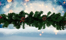 Premier Decorations Limited Artificial Christmas Garland Red Berry & Pine Cones Green Garland 2.7M - thumbnail 2