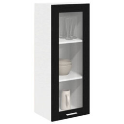 Walplus Hanging Cabinet Riga Black Oak 40 X 31 X 100 Cm Engineered Wood - thumbnail 3