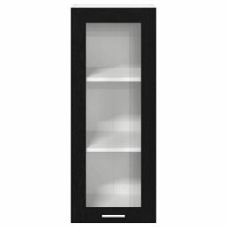Walplus Hanging Cabinet Riga Black Oak 40 X 31 X 100 Cm Engineered Wood - thumbnail 6