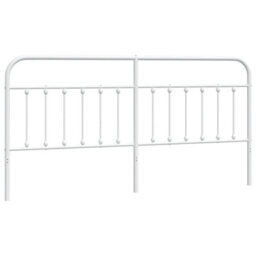 Berkfield Metal Headboard White 193 Cm - thumbnail 2
