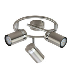 Luminosa Lighting Luminosa Palmoni Ceiling Spotlight Clusters Satin Nickel, Chrome 3Xgu10 - thumbnail 2