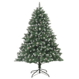 Berkfield Artificial Christmas Tree With Stand 240 Cm Pvc - thumbnail 2