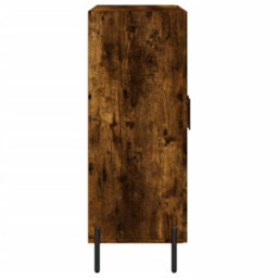 Berkfield Classic Sideboard Smoked Oak 69.5X34X90 Cm Engineered Wood - thumbnail 7