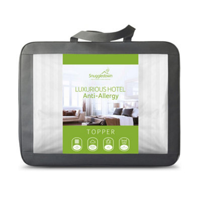 Snuggledown Luxurious Hotel 5Cm Anti Allergy Mattress Topper - image 1