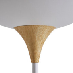 Living And Home 162Cm H G9 Blub White Metal Floor Lamp Floor Light With Foot Switch - thumbnail 8