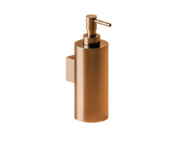 Cosmic Wall Mounted Soap Dispenser, 240 Ml Capacity,  Copper, Anti-Corrosion, Architect S+ Collection - thumbnail 1