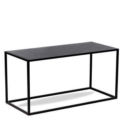 Nordlys Industrial Black Metal Coffee Table Industrial Style Living Room - image 1