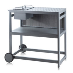 Alfresia Garden Bar Table Trolley With Ice Bucket