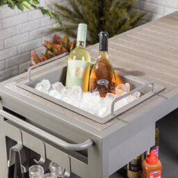 Alfresia Garden Bar Table Trolley With Ice Bucket - thumbnail 5