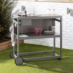 Alfresia Garden Bar Table Trolley With Ice Bucket - thumbnail 2