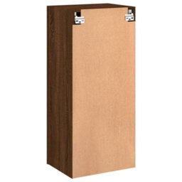 Walplus Tv Wall Cabinet Brown Oak 40.5X30X90 Cm Engineered Wood - thumbnail 9